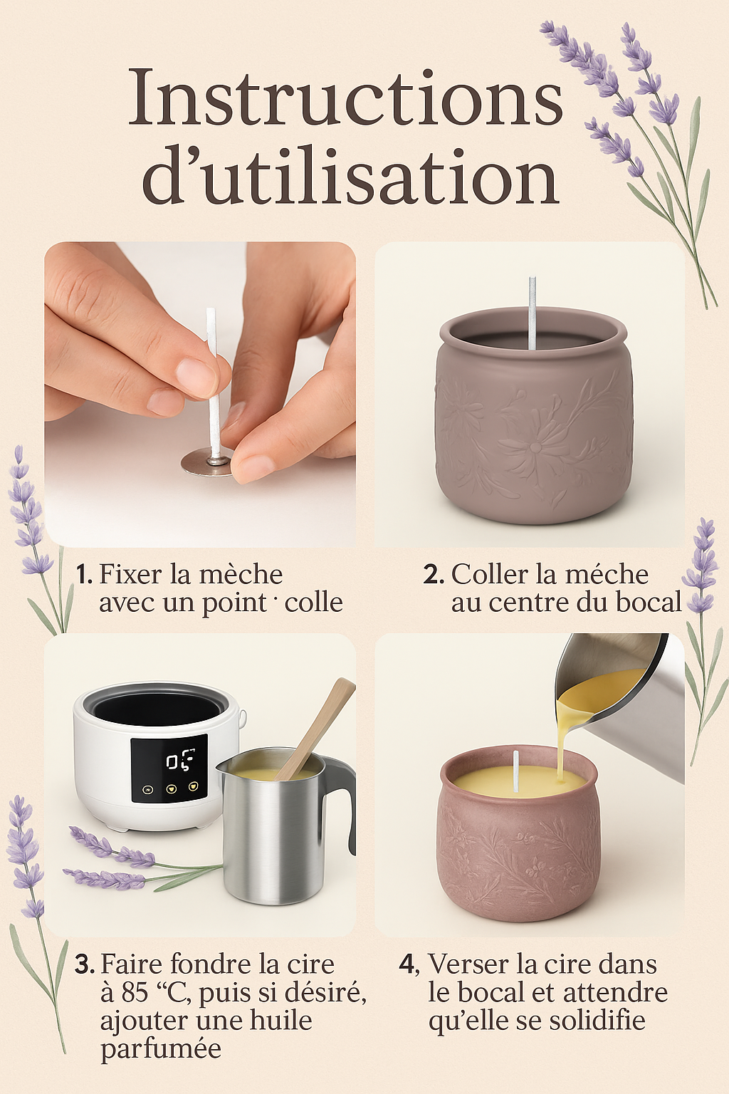 Kit de Fabrication de Bougies