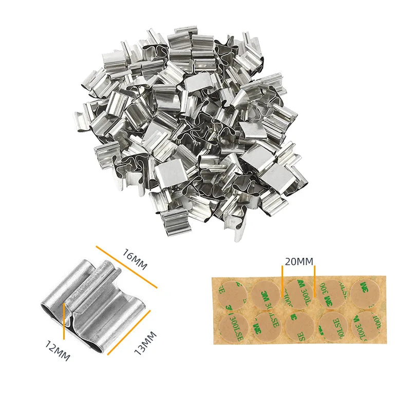 Lot de 30/50 Mèches en Bois avec Support Métallique – Mèches Sans Fumée pour Bougies DIY