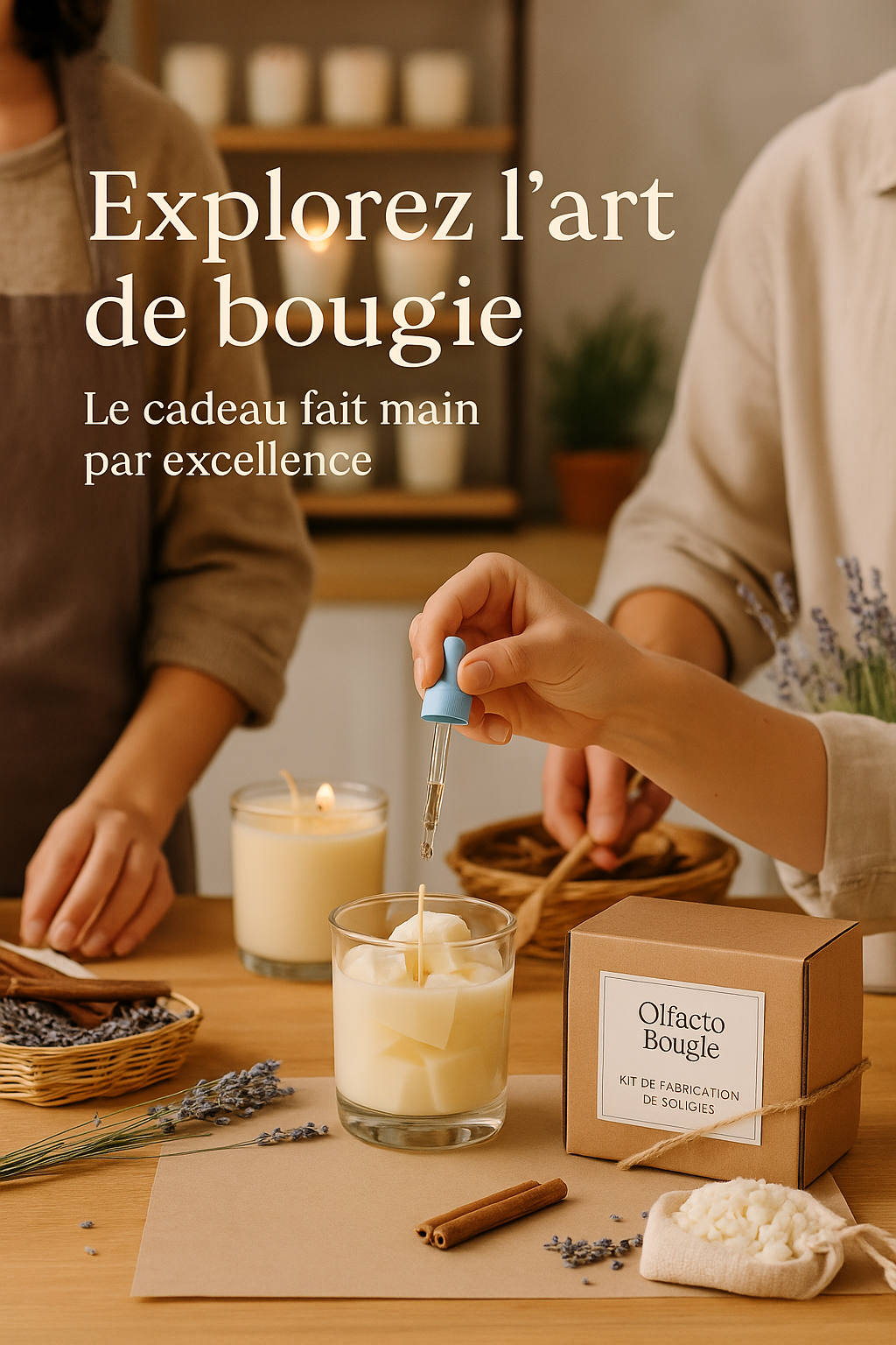 Coffret Fabrication de Bougies